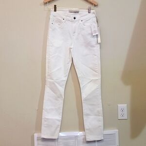 NWT Rich & Skinny Jeans Women's  high rise skinny Ankle-Crop Jeans in Aged white